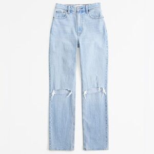 ABERCROMBIE & FITCH HIGH RISE JEANS